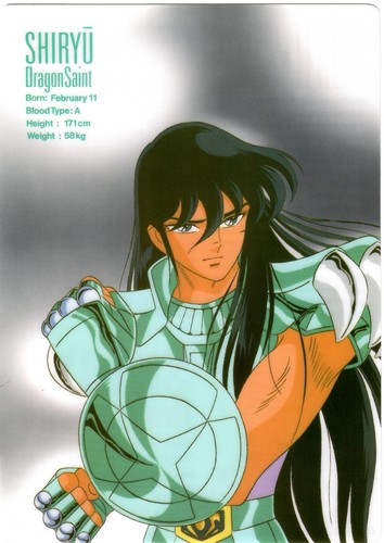1987 saint seiya shiryu - 1987, dragon