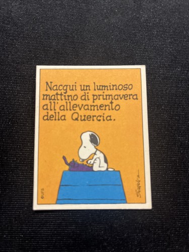 Figurine linus serie - di,
