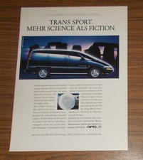 Rara Pubblicità PONTIAC TRANS SPORT - Più Scienza che Fiction - Stonehenge 1994