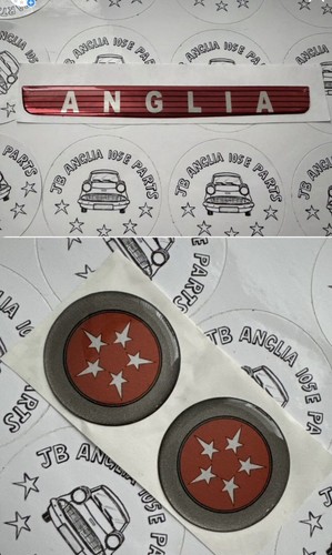 Ford anglia 105e set - ford, badge
