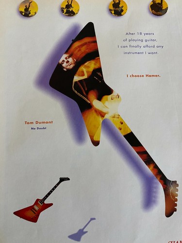 Hamer guitars pubblicità - guitars,,