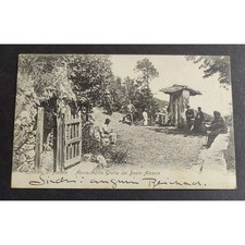 Cartolina Contorni di Fiesole - Montesinario Grotta del Beato Alessio