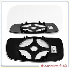 Vetro Specchio Retrovisore Per VW CORRADO 1988-1995 Sinistro Asferico Riscaldato Elettrico