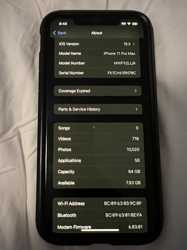 Apple iphone pro - 11, 64gb