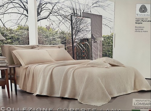 Coperta estiva pura lana - estiva,