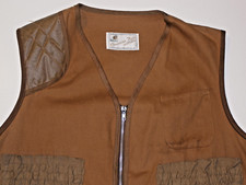 GILET TIRO DA CAMPO AMERICANO VINTAGE! SPALLACCIERA! CONCHIGLIA PORTAOGGETTI/TASCHE! USA M