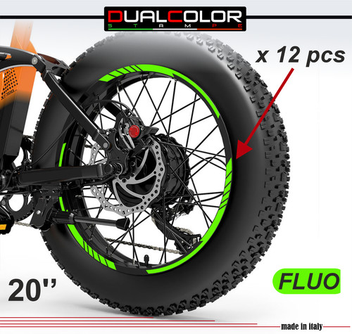 Adesivi cerchi bici - fat, bike