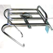 Portapacchi posteriore cromato