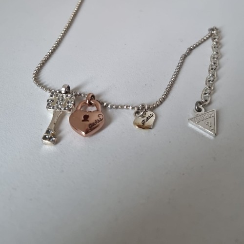 Collana girocollo guess cuore - collana/girocollo,