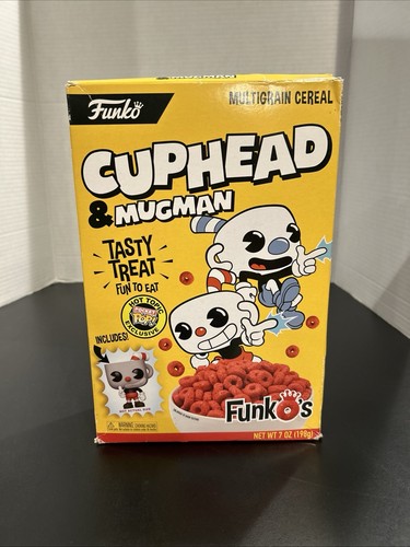 Funko cuphead mugman cereal - &,