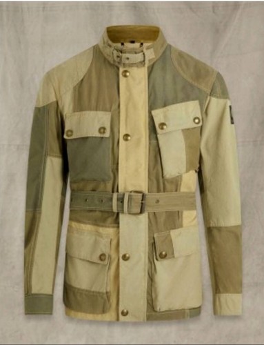Giacca belstaff patchwork - giacca,