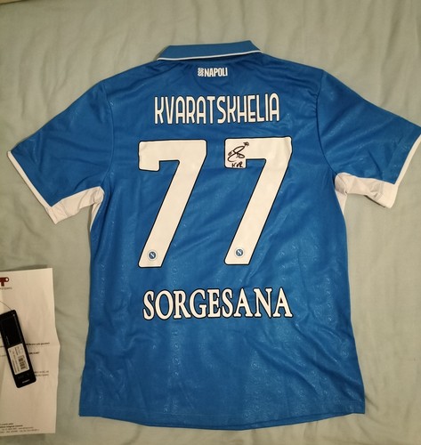 Maglia ssc napoli autografata - ssc,