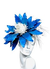 Fascinatore/Cappello Fiore Blu