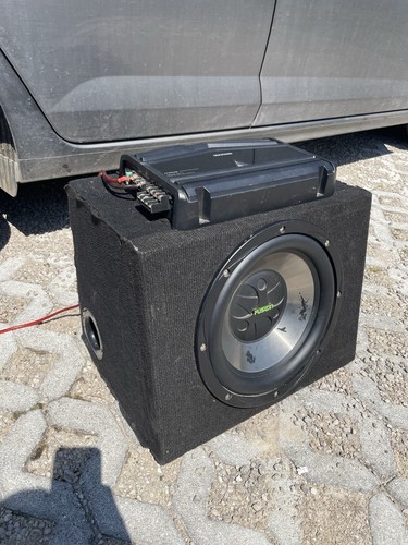 Subwoofer alpine 1000w e - subwoofer,