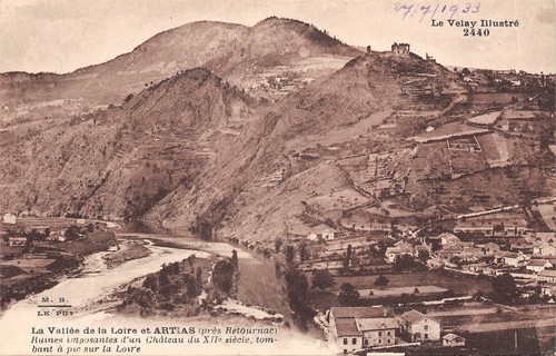 Artias ruines chateau du - du,