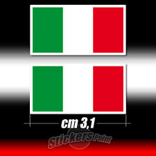 2 ADESIVI BANDIERA ITALIA
