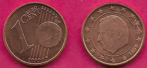 Belgio centesimo euro - centesimo, di