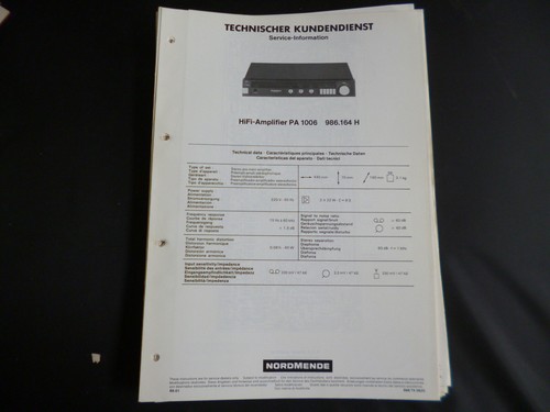 Manuale servizio originale - di,