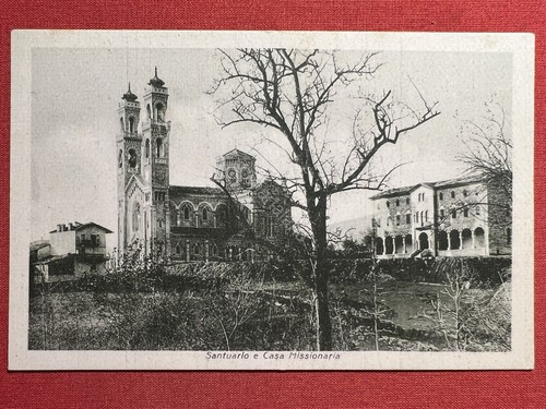 Cartolina santuario e casa - -,