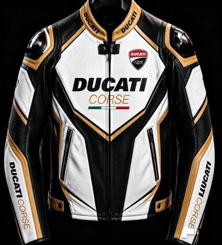 Giacca pelle moto - , ducati