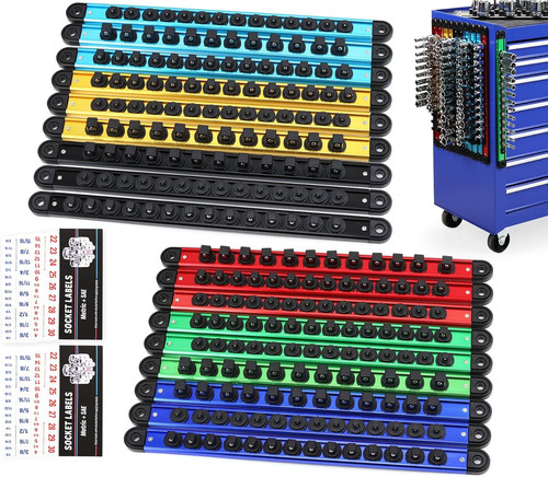Piece magnetic socket - 18-piece,