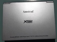 LETTORE PORTATILE DVD - AMSTRAD MPEC4  DVD PLAYER 7"  TFTTV  USB