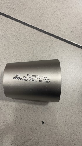 Cono riduzione acciaio inox - in,