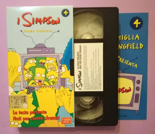 Vhs simpson prima stagione 4 - i,