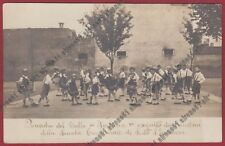 MILANO SESTO SAN GIOVANNI 27 BAMBINI SCUOLA - BALLO FURLANA Cartolina REAL PHOTO