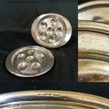 Coppia piatti lumache sambonet - coppia,