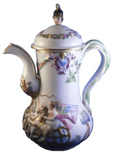 Rara antica caffettiera