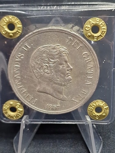 Piastra 120 grana del 1857 - del,