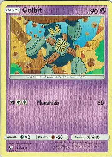 Pokemon carta brillante - pokemon,
