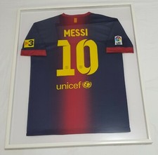QUADRO MAGLIA MESSI BARCELLONA