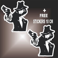 adesivo LUPIN III JIGEN sticker aufkleber pegatina + ADESIVO DA 10 CM IN OMAGGIO