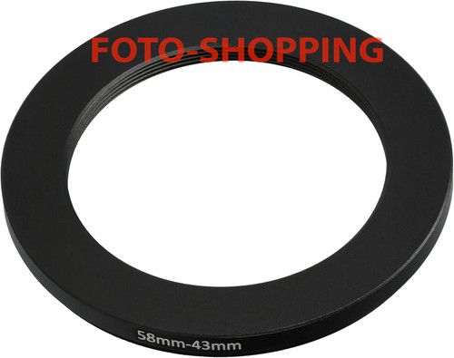 Step down 58mm 43mm anello - step, 58mm-43mm