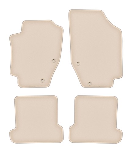 Set tappetini moquette beige