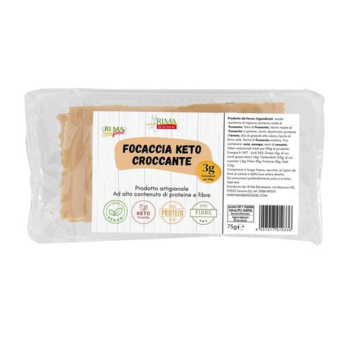 Benessere focaccia keto - ri.ma,