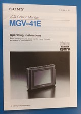 lcd colour monitor mgv-41e