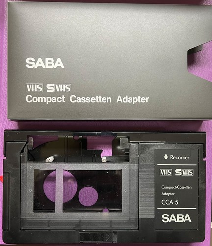 Saba compact cca5 vhs - saba,