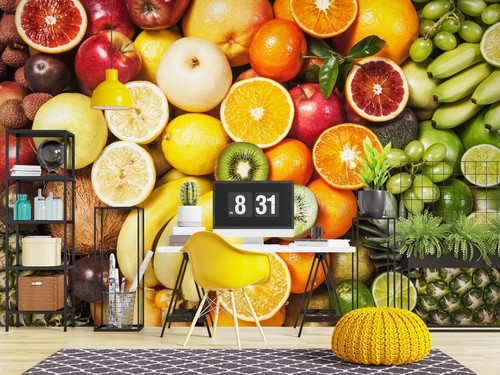 Carta parati frutta - da,