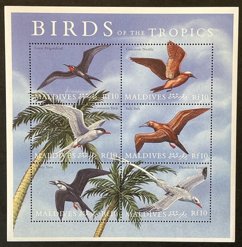 Foglio francobolli maldive - francobolli,