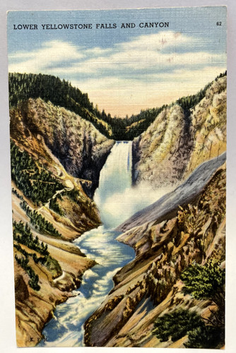 Lower yellowstone falls - lower,