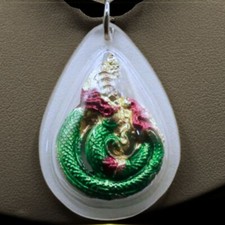 Collana ciondolo naga pu - collana, e
