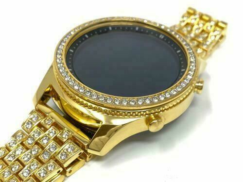 Cinturino lunetta strass - e,