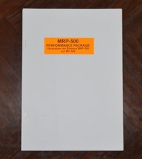 ROLAND MRP-500 (per MC-500) - Manuale d'uso originale in italiano - Istruzioni