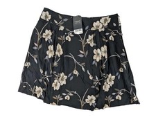 Next minigonna nera floreale