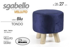 Pouf sgabello poggiapiedi - sgabello,