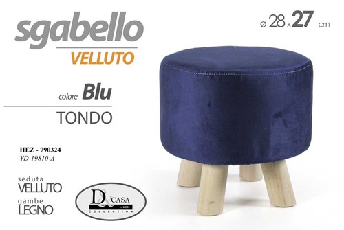 Pouf sgabello poggiapiedi - pouf,