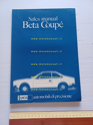 Lancia beta coupè manuale del - lancia,